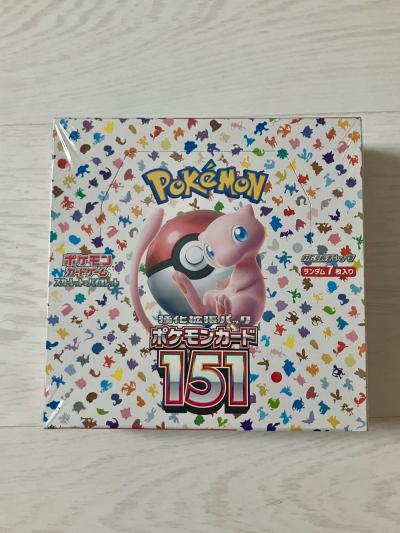 Pokemon 151 SV2a   Booster Box SEALED Japanese (JAP)