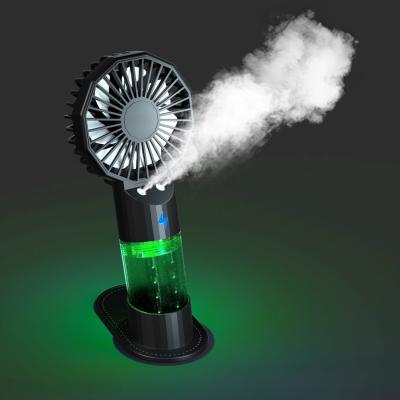 Ventilateur Brumisateur Portable Double Spray, USB C  Ultra Silencieux   LED RGB