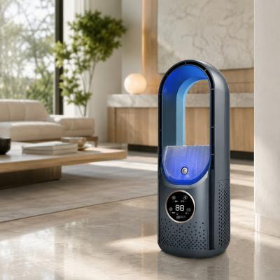 Climatiseur Portable USB Ventilateur Sans Pales Brumisateur Silencieux 6 Vitesse