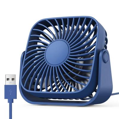 Ventilateur portable USB 3 vitesses silencieux 360� bureau camping compact mini