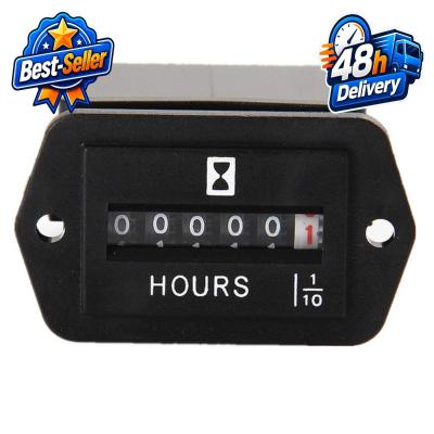 AIMILAR DC 6 80V Mechanical Hour Meter for Diesel Engines & Generators