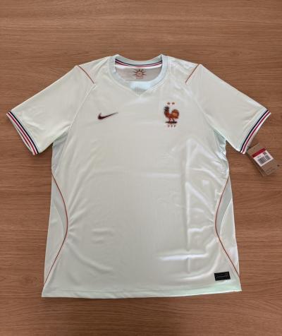 Maillot Ext�rieur Nike Equipe de France 2026   Vert Menthe   L