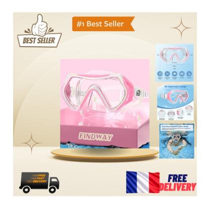 Masque de Plong�e Unisexe Findway   Vision Panoramique et �lastique Confortable