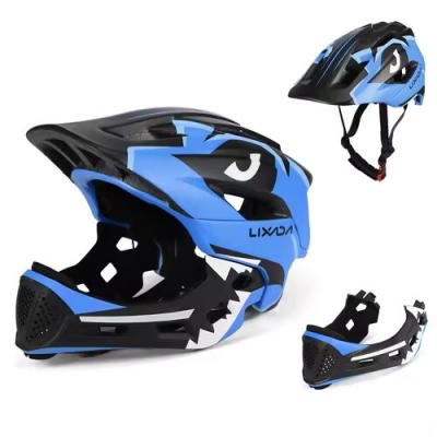 Removable Full Face Helmet For Kids Bike Scooter Roller Skateboard