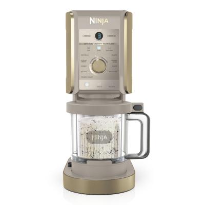 Ninja CREAMi Deluxe Machine a glace et sorbeti�re, 2 bacs, 10 Pierre Or