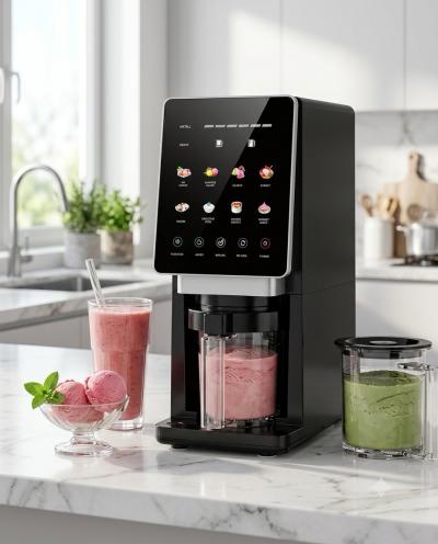 Machine a Glace Professionnelle Sorbetiere Tactile 8 Programmes  Neuf