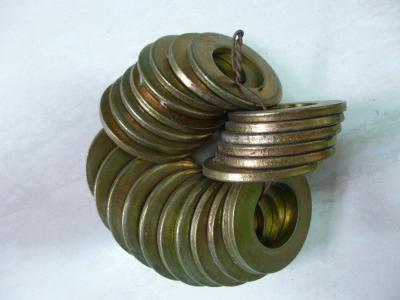 Lot de 25 grandes rondelles  standard en acier bichromat� d: 65 X 36 X 4 mm
