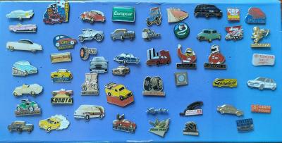 lot 2 pin's voiture automobile moto