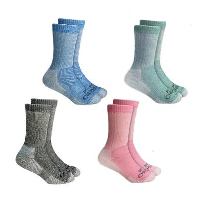 Chaussettes Laine M�rinos Enfant 72% Thermique Ski Randonn�e Coussin