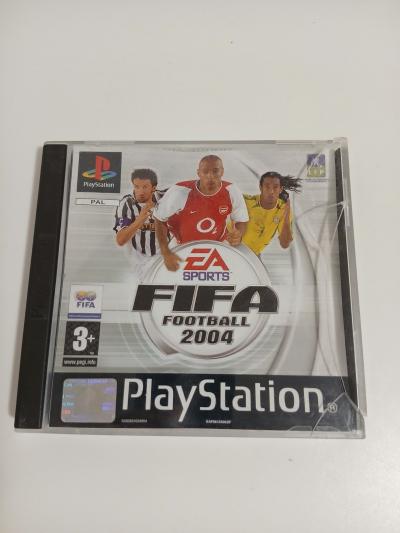 Fifa 2004 PlayStation 1 PS1 PS One Sony Game Jeu PAL Fr Complet Etat correct