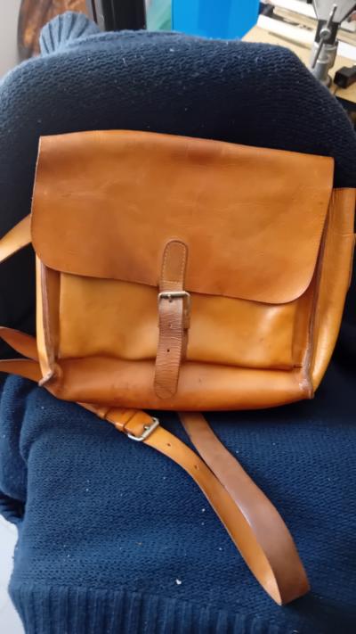 sacoche en cuir