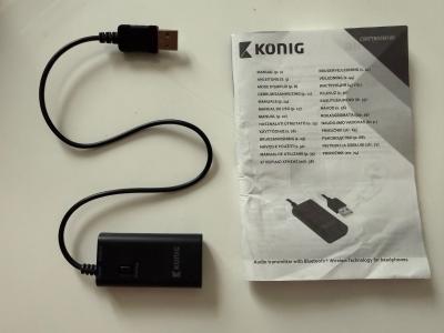�metteur audio Bluetooth K�nig   Transformez votre TV-Cha�ne Hi Fi en sans fil