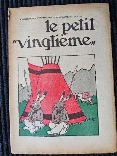Tintin   Petit Vingti�me   Num�ro 14 de 1934