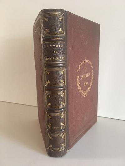 oeuvres po�tiques de BOILEAU nouvelles notes AUGER Bri�re 1825