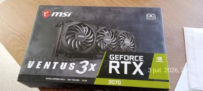 Carte Graphique RTX MSI 3070 Tr�s Bon Etat 3 Ventilos
