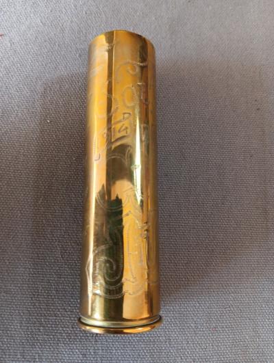 Petite Doulle Cisel�e Travail De Tranch�e Souvenir De Guerre Julie 1914 1916