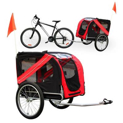 Remorque de v�lo pour chien poussette attelage chariot transport pour chien Hel