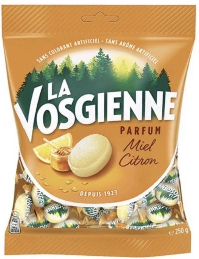 Lot De 3  Sachet La Vosgienne miel citron 250g