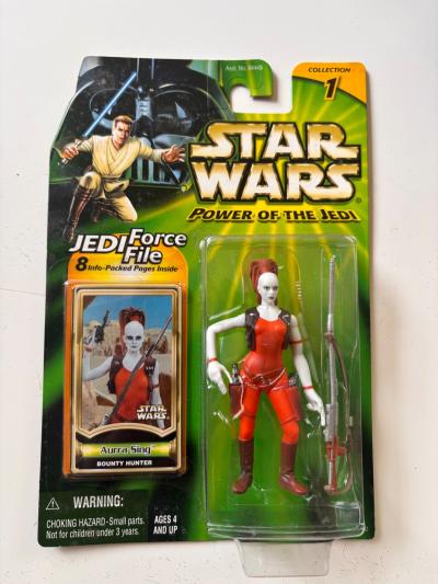 Hasbro   Star Wars Power of The Jedi Aurra Sing Figurine