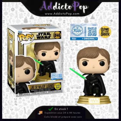 Funko Pop! Star Wars [846]   Luke Skywalker (GITD) (Legends) (Special Edition)