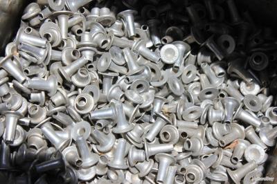 410 grammes de rivets � emboiter en aluminium pour bourrellerie, sellerie etc...