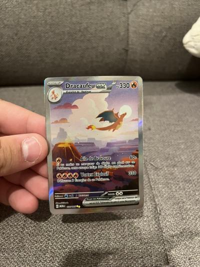 Dracaufeu ex  AR Pok�mon 151 FR
