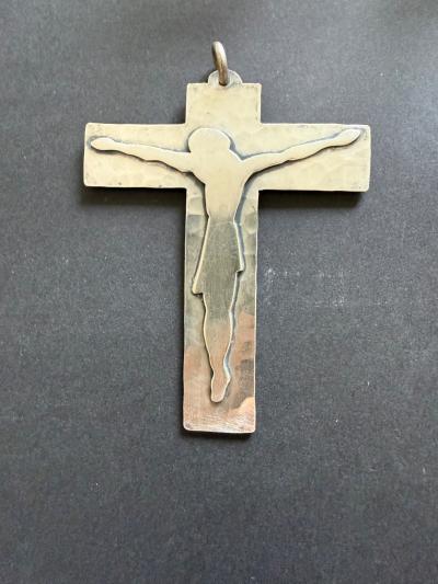 pendentif croix Jean Despr�s, ann�es 50