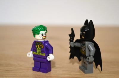 Lego Mini figurine super heroes : Batman et le Joker