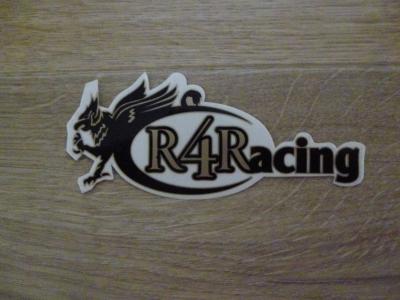 Autocollant  Stickers Adh�sif  R4Racing  Auto moto Scooter motocyclette