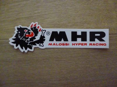1 Autocollant  Stickers Adh�sif  MHR MALOSSI   15  X 3 Cm
