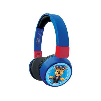 PAT' PATROUILLE Casque 2 en 1 Bluetooth et filaire confortable et pliable pour e