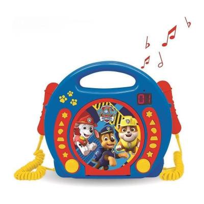 LEXIBOOK   PAT' PATROUILLE   Lecteur CD Karaok� Enfant avec 2 microphones   Enfa