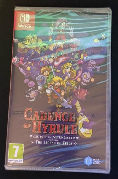 Jeu SWITCH NEUF CADENCE OF HYRULE CRYPT OF THE NECRODANCER THE LEGEND OF ZELDA
