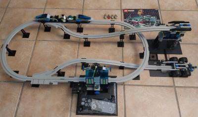 Lego set space espace Monorail Transport Base 6991 100% complet USED