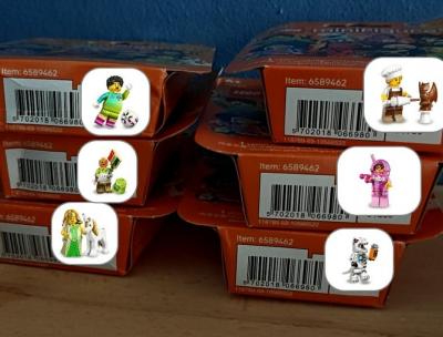 Lot de 6   LEGO minifigures series 29   71052   Cartons endommag�s