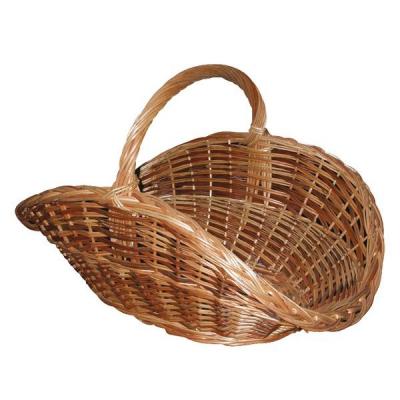 Aubry Gaspard Panier � B�ches En Osier Brut & Buff Marron PBU1090