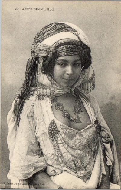 ALGERIE   Scenes et types, jeune du sud en costume
