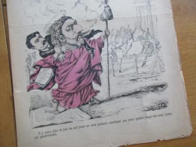 JOURNAL LA COMEDIE POLITIQUE N� 115 1881 ZEDE 99 JUSTES SPULLER BIDAURE