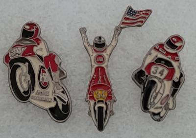 Kevin Schwantz 34, 4 Pins Moto