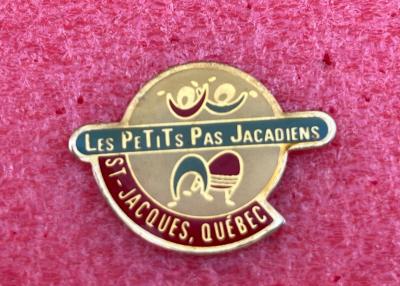 T38 Pins Petits Pas Jacadiens Danse Traditionnelle Quebec Canada lapel pin