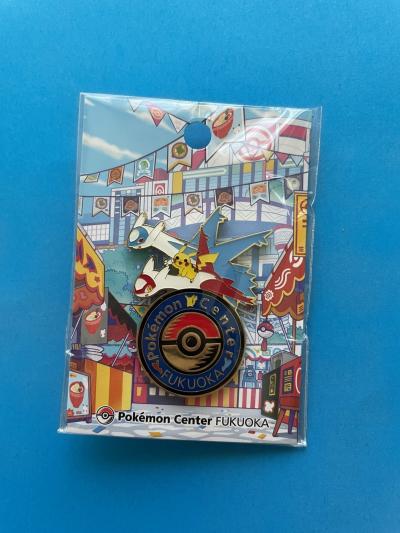 pins pokemon Center Fukuoka