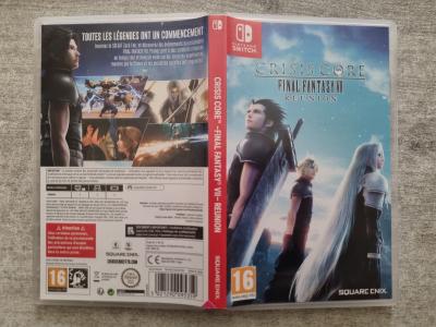jeu switch  crisis core final fantasy VII r�union  occasion