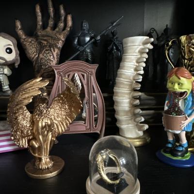 Harry Potter Lot de 4 Figurines R�sine Collection D�coration Cadeau Magique