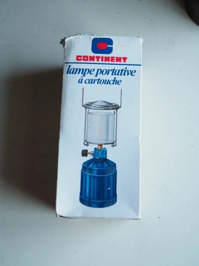 Lampe � gaz de camping   Continent