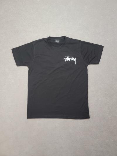 T shirt noir BASIC ST�SSY TEE PIGMENT   Taille L
