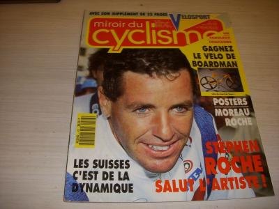 MIROIR du CYCLISME 473 12.1993 LA RETRAITE DE ROCHE CYCLISME SUISSE ABDOUJAPAROV
