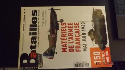 GC Revue Batailles XXe siecle HS n�9 Mat�riels de l'Arm�e Fran�aise Mai Juin 40