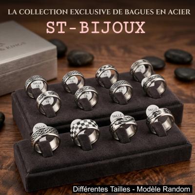 Bague Minimaliste Chic Luxury Fashion En Acier Inoxydable Unisexe Neuf Bijoux