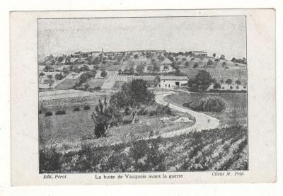 CPA 55   VAUQUOIS : LA BUTTE AVANT LA GUERRE (MEUSE) MILITARIA VERDUN 1914 1918