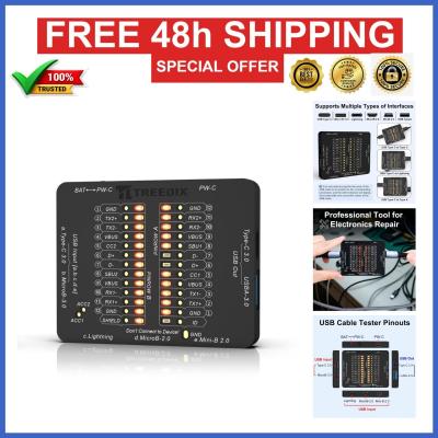 Treedix Testeur de C�ble USB pour C�bles Type C, USB A, Micro B, Lightning